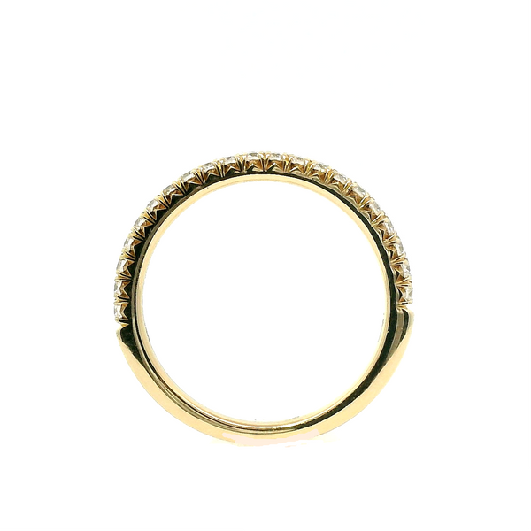 14K Yellow Gold Stackable Diamond Wedding Band – 0.25 CTW | Image 4 Venus Jewelers Somerset, NJ