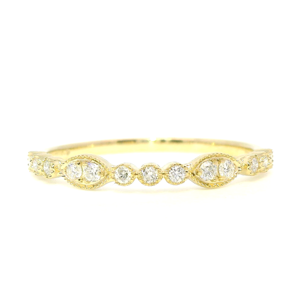 14K Yellow Gold Diamond Wedding Band – 0.15 CTW Venus Jewelers Somerset, NJ