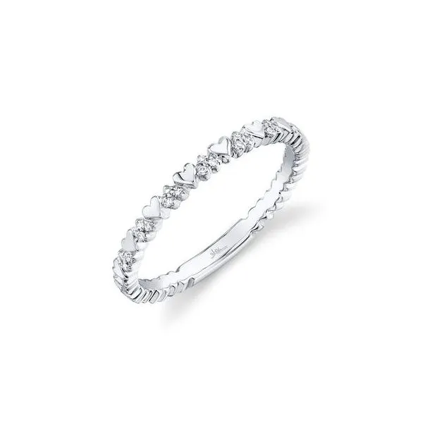 Mini Hearts Diamond Ring Venus Jewelers Somerset, NJ