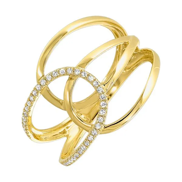 Lady's Negative Space Diamond Fashion Ring Venus Jewelers Somerset, NJ