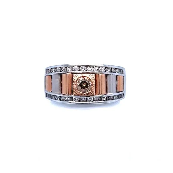 14kt Rose and White Gold Diamond Ring Venus Jewelers Somerset, NJ