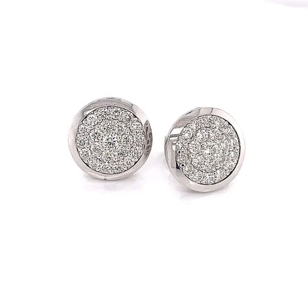 Round Diamond Stud Earrings Venus Jewelers Somerset, NJ