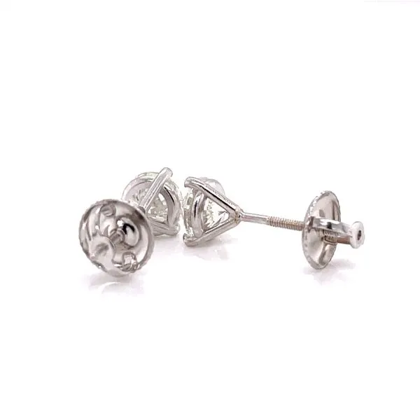 Diamond Stud Earrings Image 3 Venus Jewelers Somerset, NJ