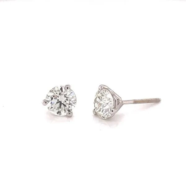 Diamond Stud Earrings Image 4 Venus Jewelers Somerset, NJ