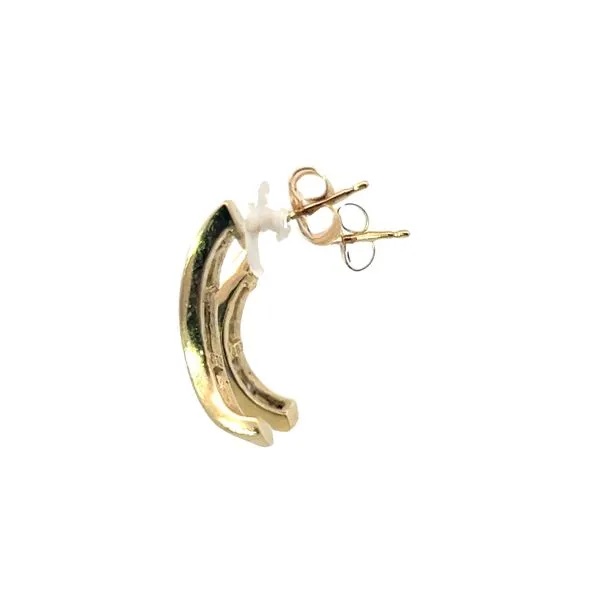 1/2 ctw Diamond Hoop Earrings Image 3 Venus Jewelers Somerset, NJ