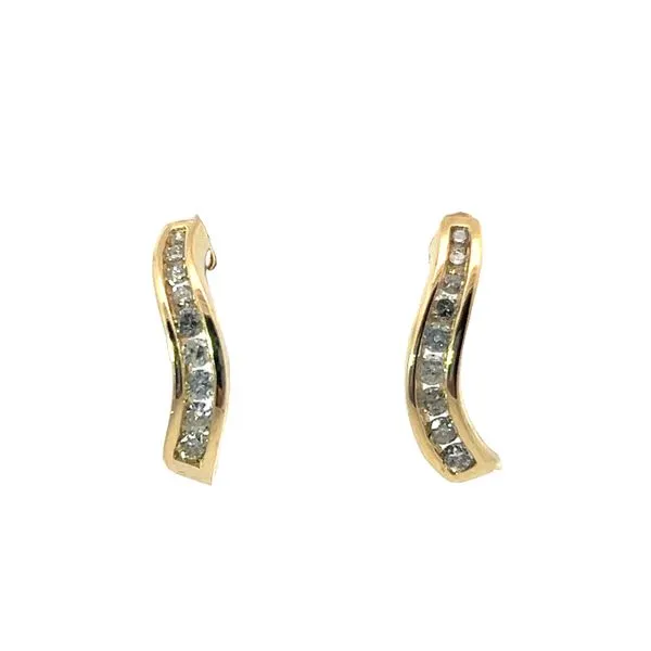 1/2 ctw Diamond Hoop Earrings Venus Jewelers Somerset, NJ