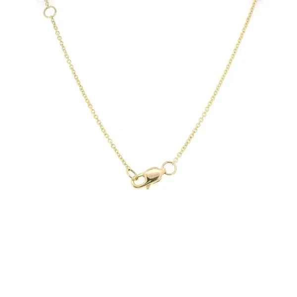 14K Yellow Gold Diamond Drop Pendant – 0.19ct Total, 19