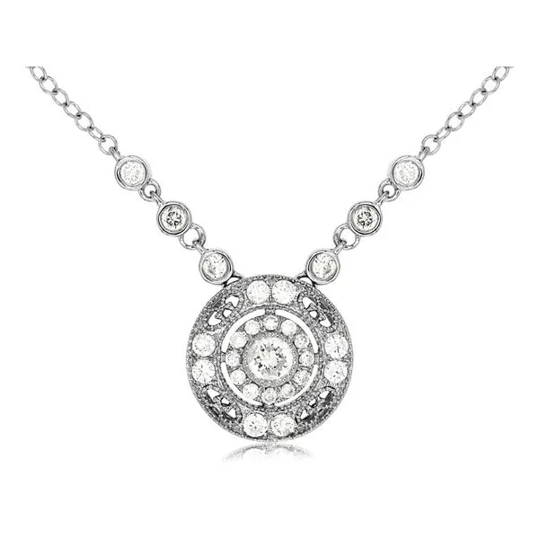 14kt White Gold Diamond Fashion Pendant Venus Jewelers Somerset, NJ