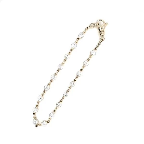 14Kt Yellow Gold Diamond Bracelet Venus Jewelers Somerset, NJ