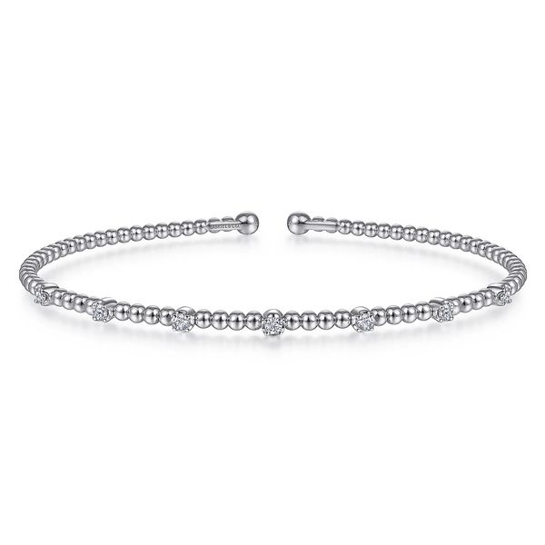 14K White Gold Bujukan Diamond Bracelet Venus Jewelers Somerset, NJ