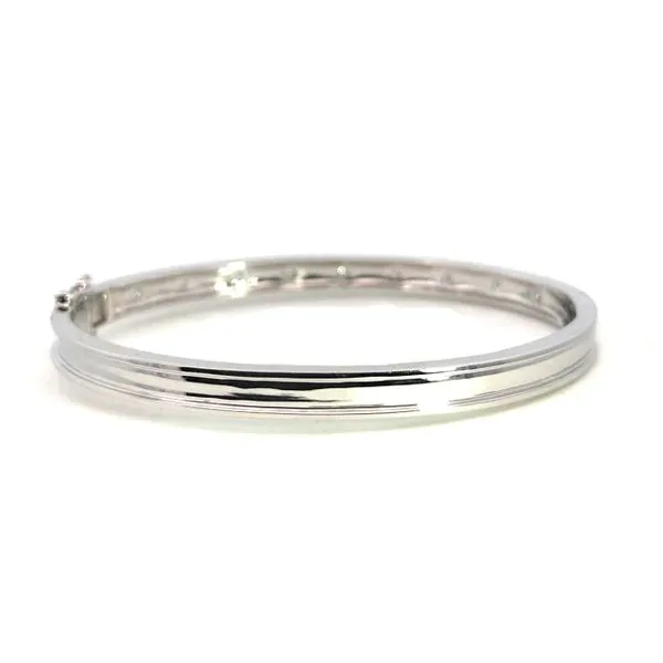 14K White Gold Diamond Bangle Bracelet with 0.62ctw | Venus Jewelers Image 2 Venus Jewelers Somerset, NJ