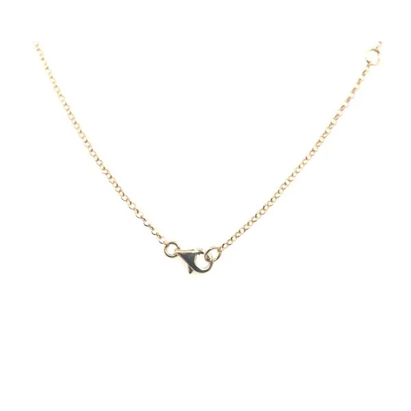 Exquisite Lady's 18 Karat Yellow Gold Three Stone Necklace Length 18 With 3 11.90Tw Various Shapes Amethysts Image 2 Venus Jewelers Somerset, NJ