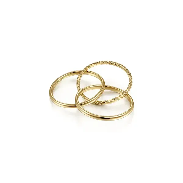 Yellow 14K Twist Fashion Ring – Size 7 Image 2 Venus Jewelers Somerset, NJ