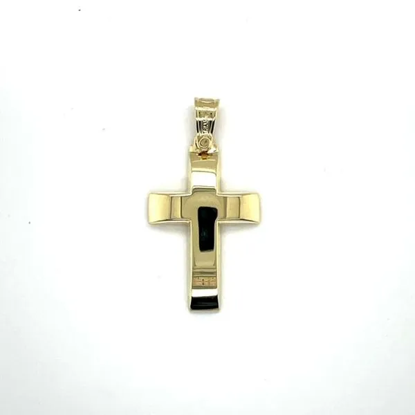 14kt Yellow Gold Polished Hand Assembled Cross Venus Jewelers Somerset, NJ