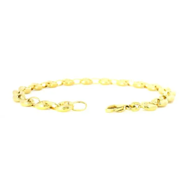 14K Yellow Gold Mariner Link Bracelet – 7