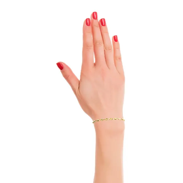 14K Yellow Gold Mariner Link Bracelet – 7