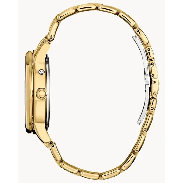 Citizen Yellow Stainless Steel Complicated Watch with Bracelet Clasp Image 2 Venus Jewelers Somerset, NJ