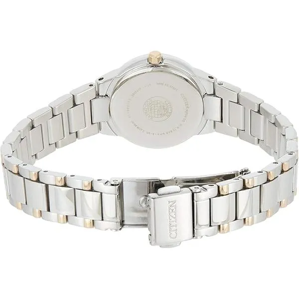 Citizen Chandler – Mother-of-Pearl Dial, Two-Tone Stainless Steel, Eco-Drive Image 2 Venus Jewelers Somerset, NJ