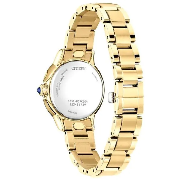 Citizen L Ceci – White Dial, Yellow Stainless Steel, Eco-Drive Image 3 Venus Jewelers Somerset, NJ