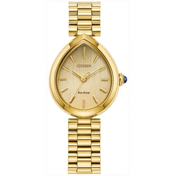 Citizen L Rainell - Eco-Drive Gold-Tone Watch Venus Jewelers Somerset, NJ