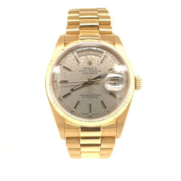 18 Karat Yellow Day-Date 36mm Rolex President Watch Venus Jewelers Somerset, NJ