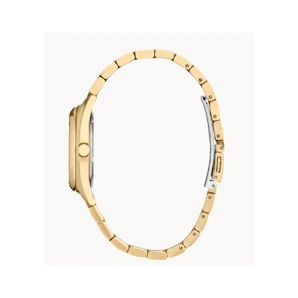 Citizen – Mother-of-Pearl Dial, Yellow Stainless Steel, Diamond Accents, Eco-Drive Image 2 Venus Jewelers Somerset, NJ