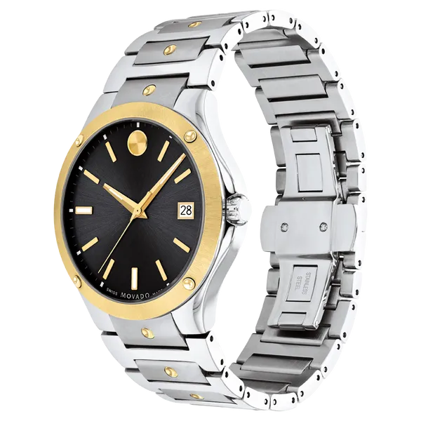 Movado two tone 2025 mens