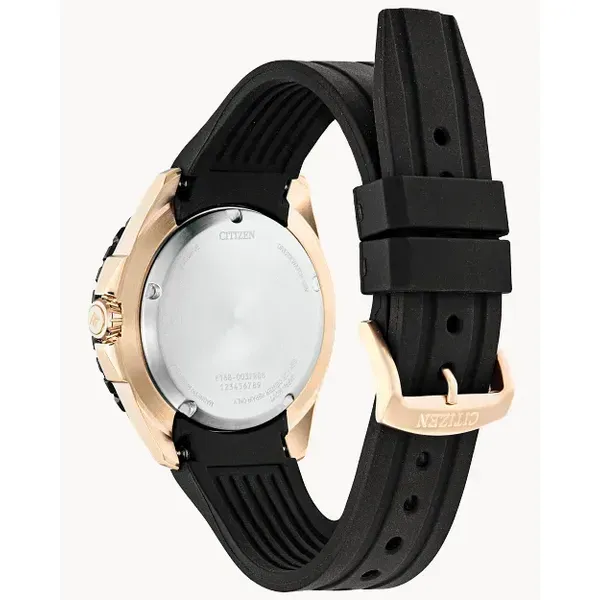 Citizen Promaster Diver Watch – Yellow Stainless Steel with Strap Image 3 Venus Jewelers Somerset, NJ