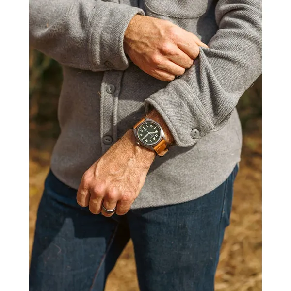Citizen Garrison Stainless Steel Watch with Strap and Buckle Clasp Image 4 Venus Jewelers Somerset, NJ