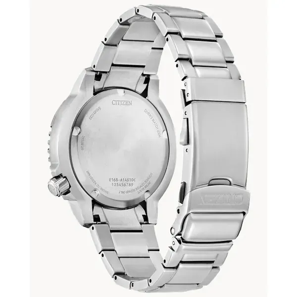 Citizen Promaster Dive Watch – Stainless Steel with Turquoise Dial Image 3 Venus Jewelers Somerset, NJ