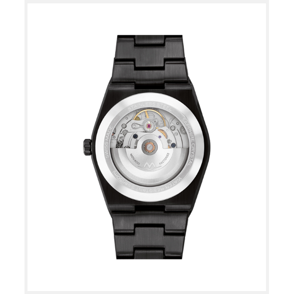 Movado BOLD Quest Black Dial Rose Gold-Tone Stainless Steel Men's Watch Image 2 Venus Jewelers Somerset, NJ