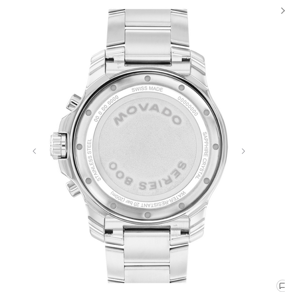 Movado Series 800 Chronograph Watch Image 2 Venus Jewelers Somerset, NJ