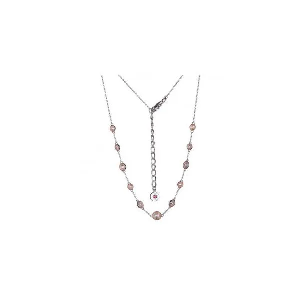 ELLE Sterling Silver Gems by the Yard Necklace Venus Jewelers Somerset, NJ