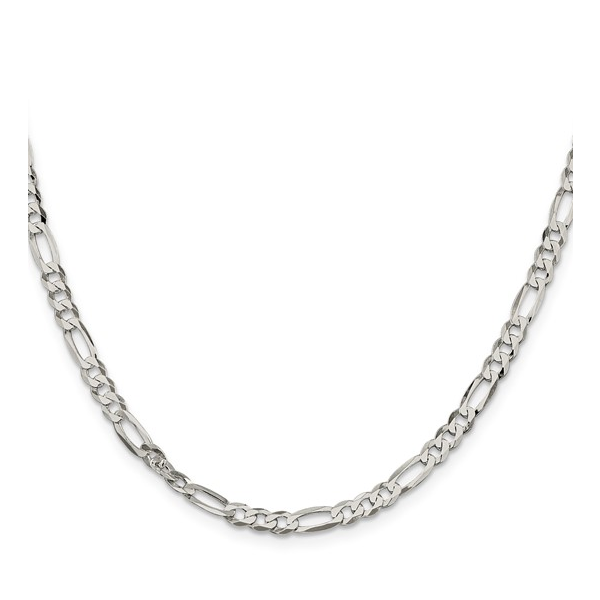 Men’s Sterling Silver Figaro Chain Necklace – 22” Venus Jewelers Somerset, NJ