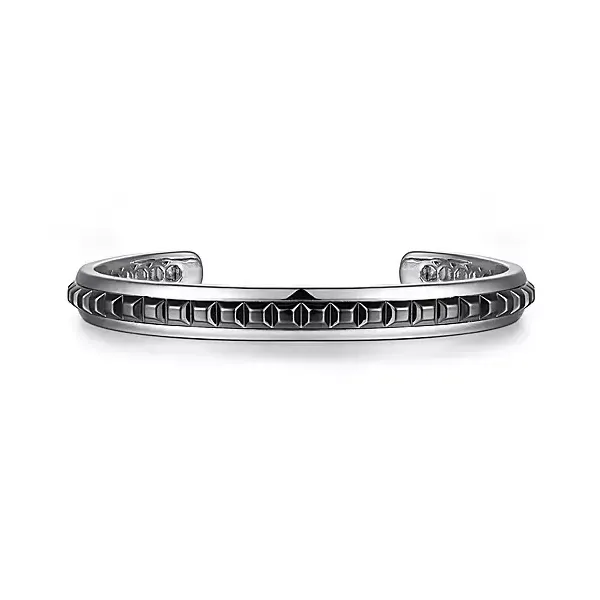 Men's Sterling Silver Cuff Bracelet Venus Jewelers Somerset, NJ