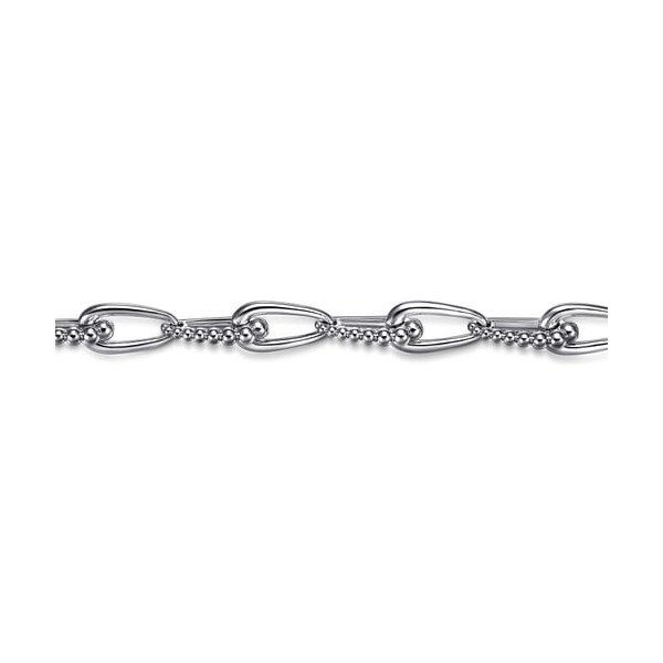 Sterling Silver Open Link Bracelet Image 3 Venus Jewelers Somerset, NJ