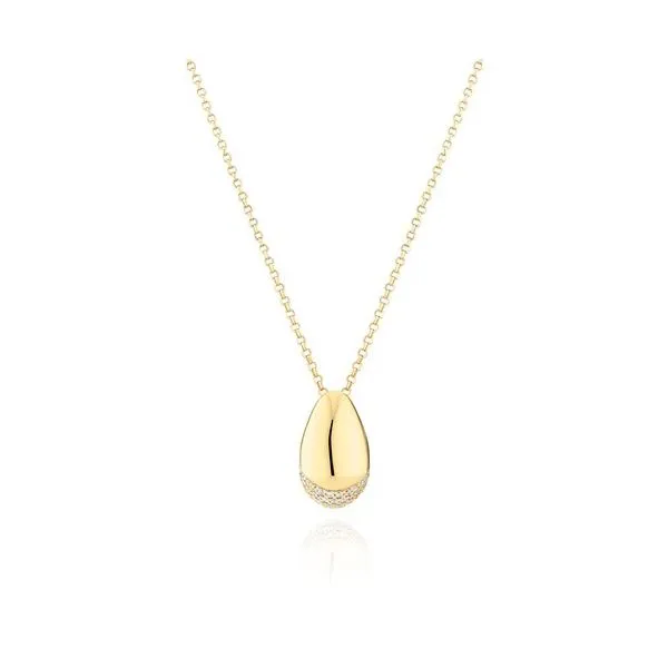 Rain Drop Pave Crystal Pendant Venus Jewelers Somerset, NJ