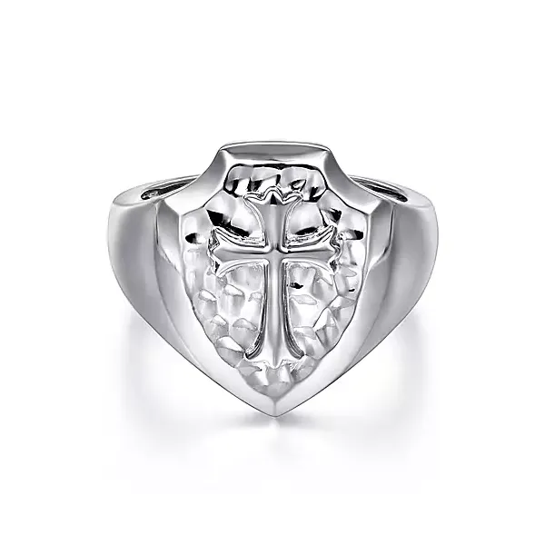 White Sterling Silver Contemporary Ring Venus Jewelers Somerset, NJ