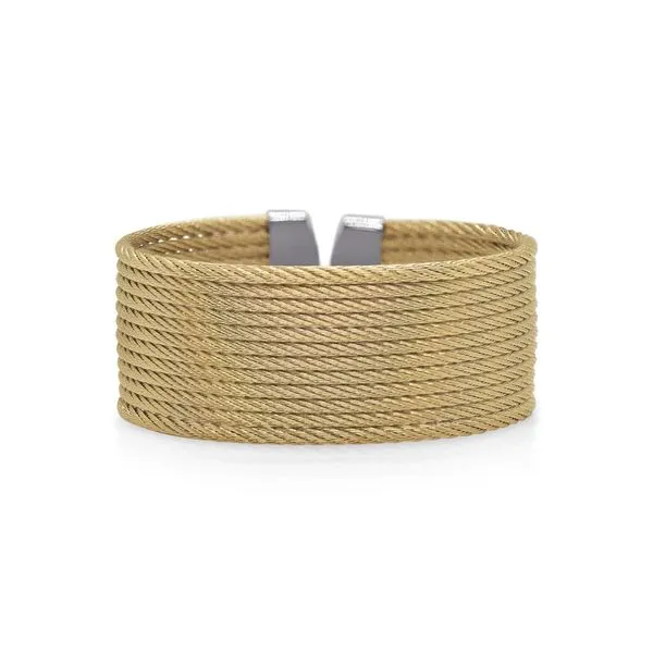 Yellow Cable 12-Row Cuff by Alor Venus Jewelers Somerset, NJ