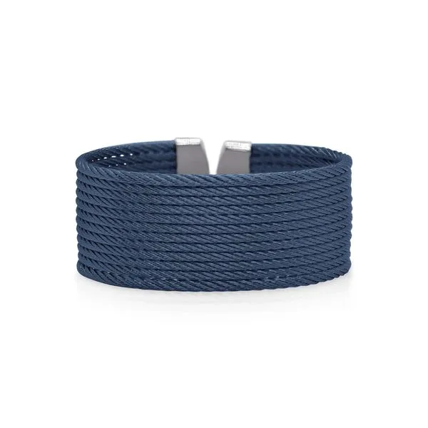 Blueberry Cable 12-Row Cuff by Alor Venus Jewelers Somerset, NJ