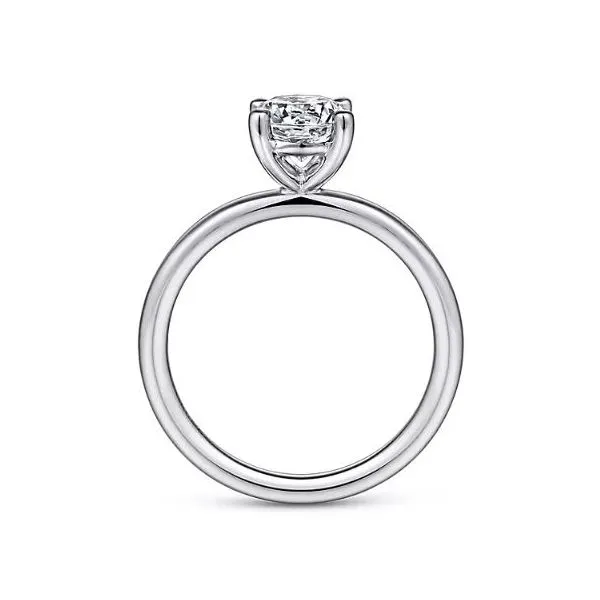 Moissanite Engagement Ring Image 2 Victoria Jewellers REGINA, SK