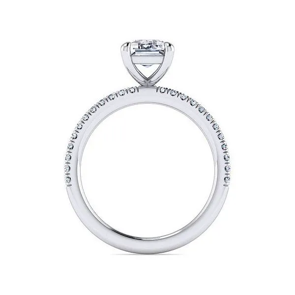 Moissanite Engagement Ring Image 3 Victoria Jewellers REGINA, SK