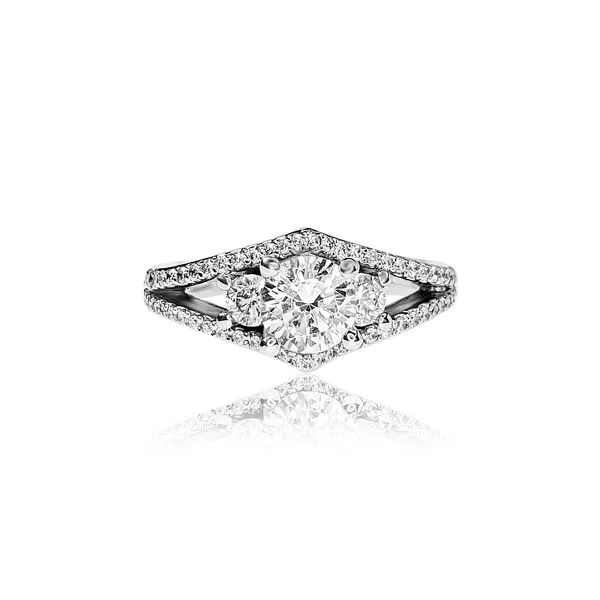 1.01ct Round Brilliant Cut Lab Grown Diamond Ring Victoria Jewellers REGINA, SK