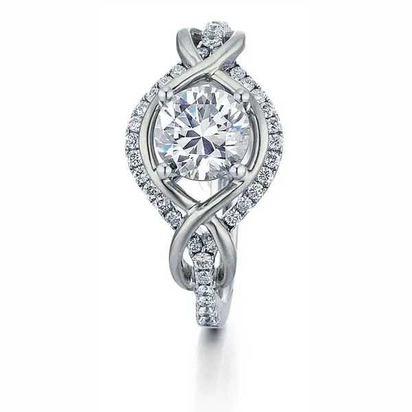 1.01ct Round Brilliant Cut Lab Grown Diamond Ring Image 2 Victoria Jewellers REGINA, SK