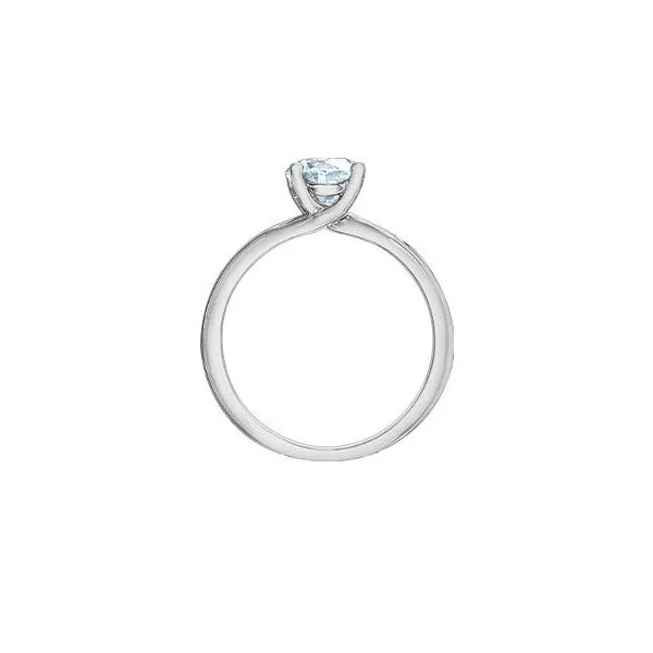 1.01ct Round Brilliant Cut Lab Grown Diamond Ring Image 2 Victoria Jewellers REGINA, SK