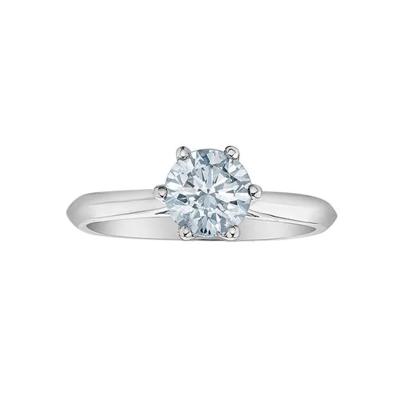 1.01ct Round Brilliant Cut Lab Grown Diamond Ring Victoria Jewellers REGINA, SK