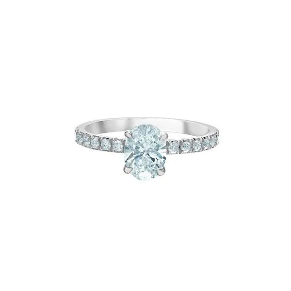 1.00ct Oval Cut Lab Grown Diamond Ring Victoria Jewellers REGINA, SK