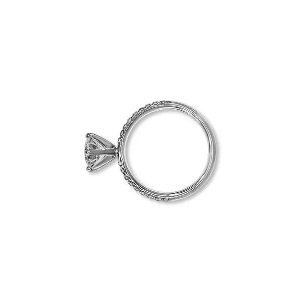 1.05ct Round Brilliant Cut Lab Grown Diamond Ring Image 2 Victoria Jewellers REGINA, SK