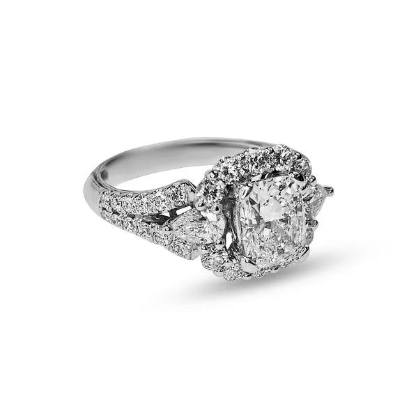 1.43ct Cushion Cut Lab Grown Diamond Ring Image 2 Victoria Jewellers REGINA, SK
