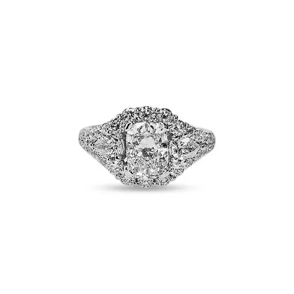 1.43ct Cushion Cut Lab Grown Diamond Ring Victoria Jewellers REGINA, SK